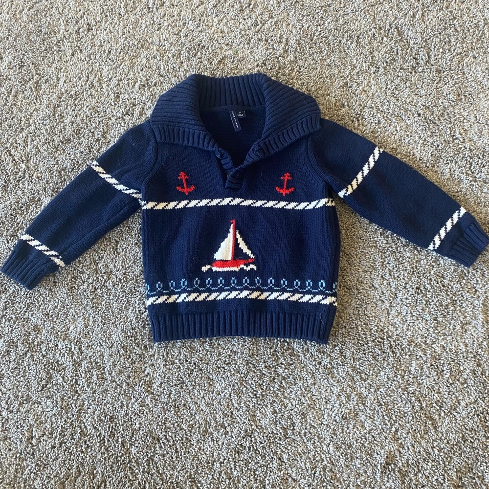 Janie and Jacket Sweater Boys Size 3T